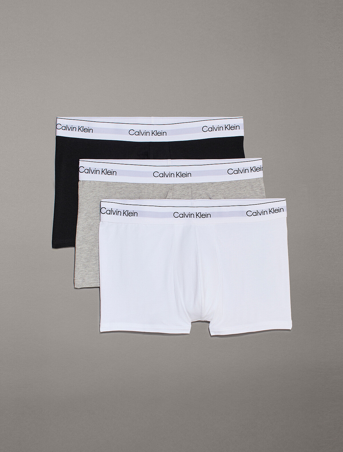 Calvin Klein_Cottons Stretch 低腰四角內褲(3件組)_定價$2,180