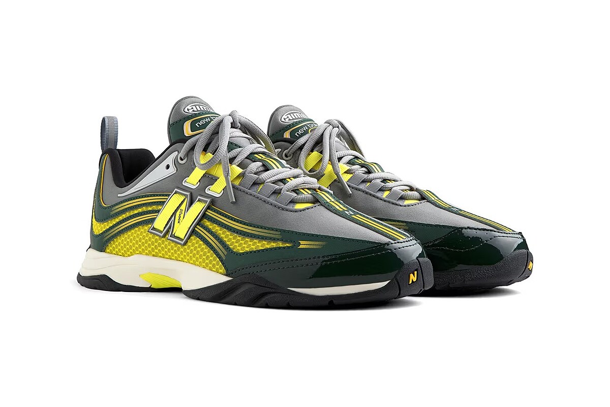 Aim&eacute; Leon Dore x New Balance RC56 Neon/Grey 配色鞋款