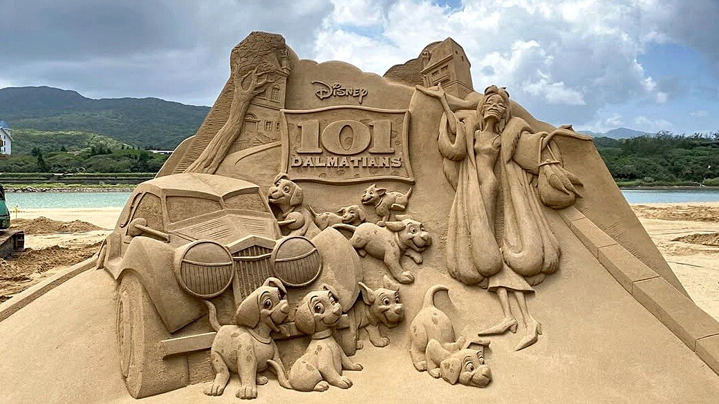 2025福隆沙雕季作品:《101忠狗》庫伊拉