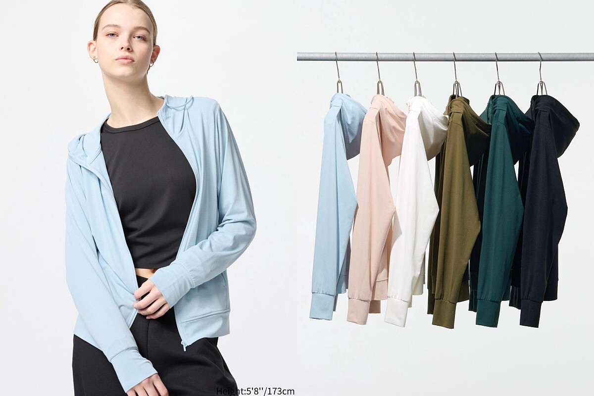 AIRism防曬網眼連帽外套 NT990