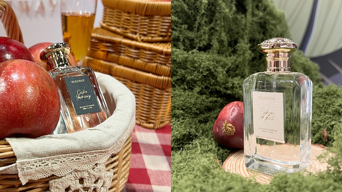 NOSEWAY微醺蘋果夢、秋日信香水。