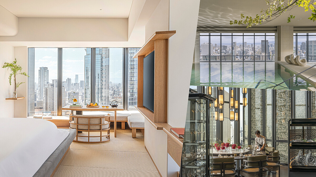 旅店開箱｜「大阪四季酒店 Four Seasons Hotel Osaka」，重新定義城市奢華尺度的現代旅館