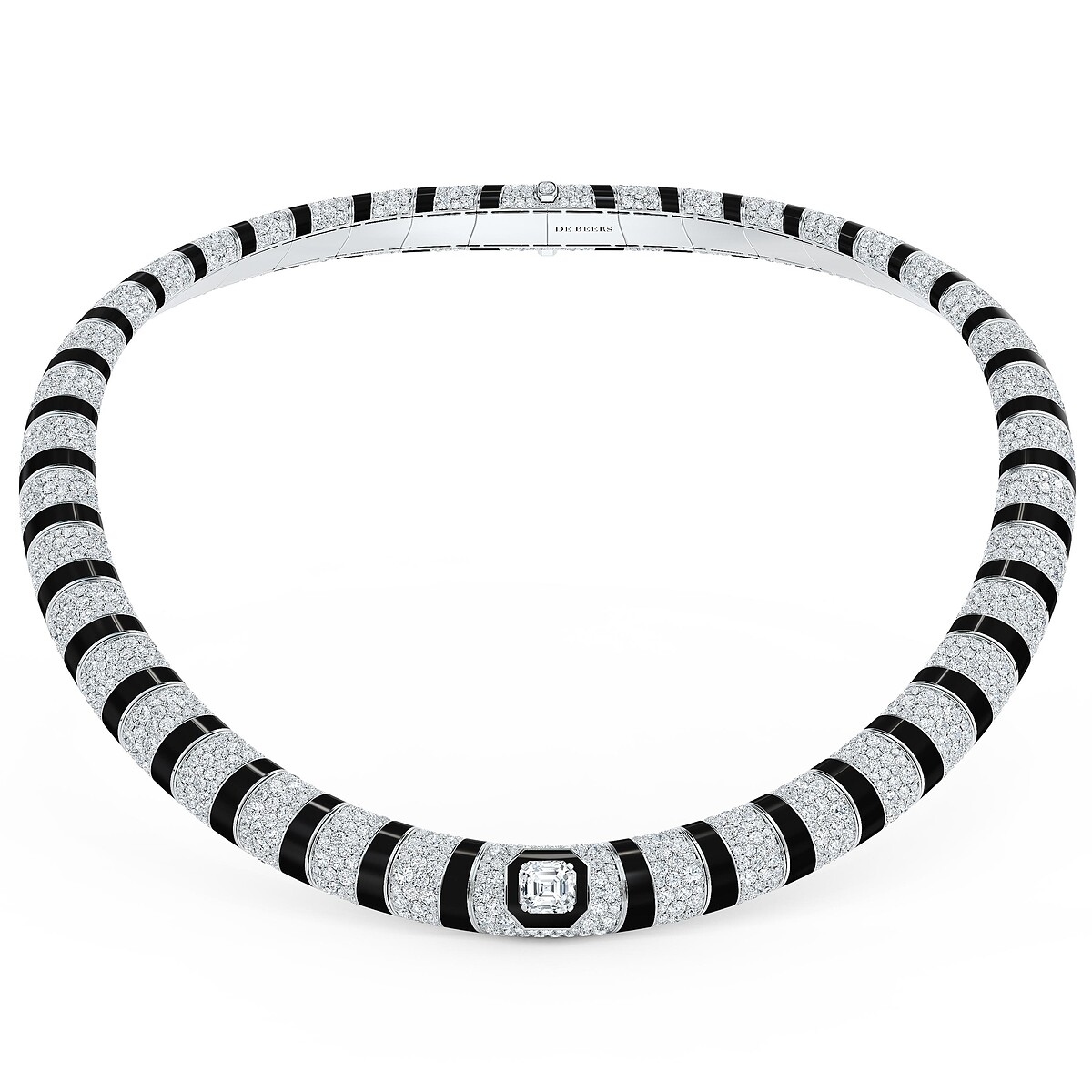 De Beers Forces of Nature 高級珠寶系列 Individuality Choker 鑽石項鍊