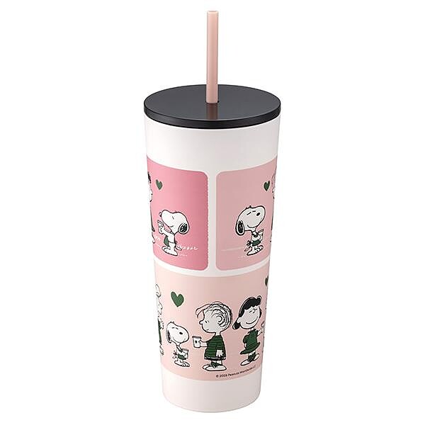 星巴克史努比聯名 PEANUTS友誼不鏽鋼TOGO冷水杯