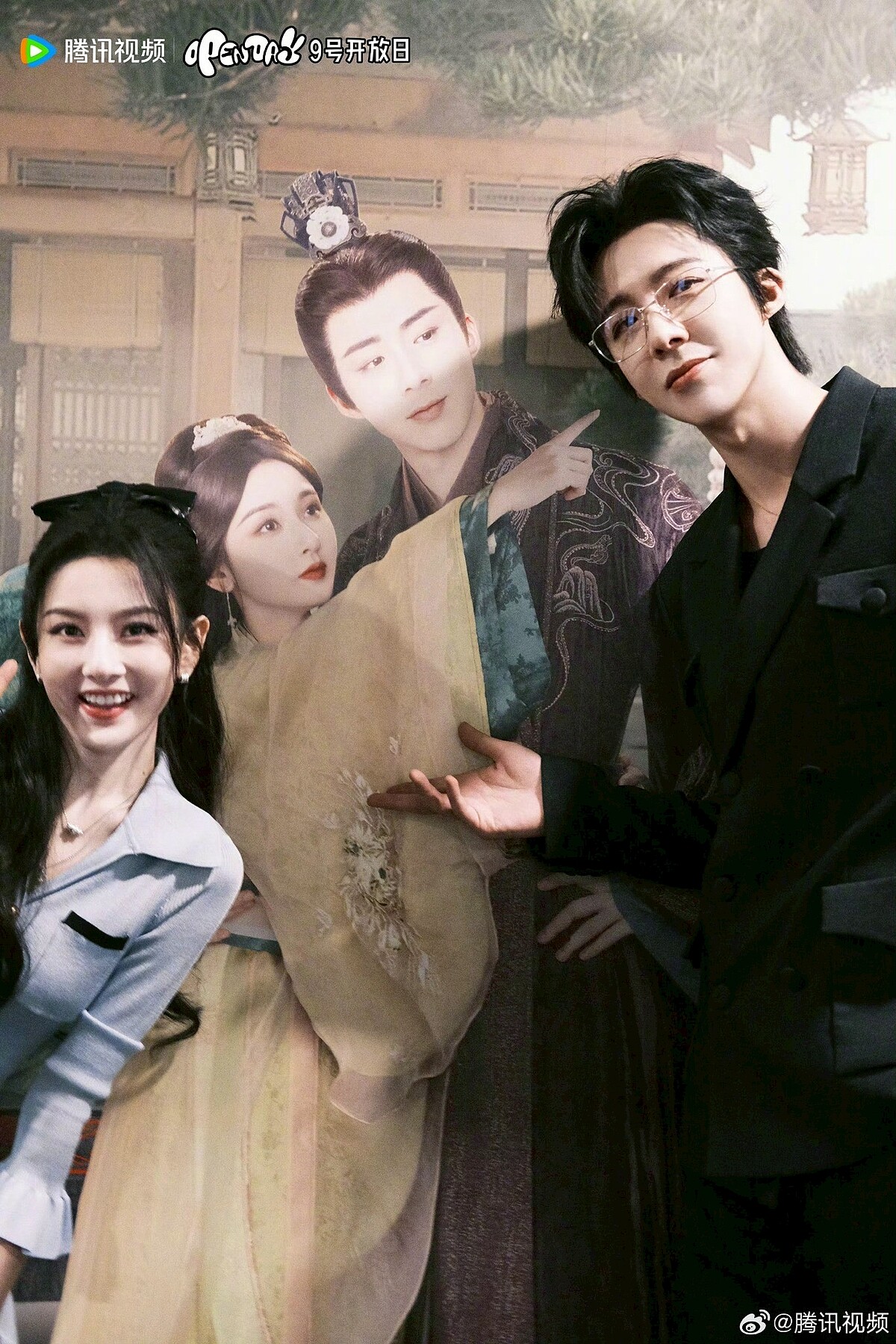 劉宇寧與宋祖兒合作有默契，片場拍戲超歡樂。