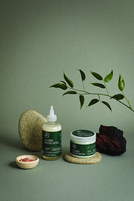 PAUL MITCHELL 茶樹頭皮肌膚優養系列。