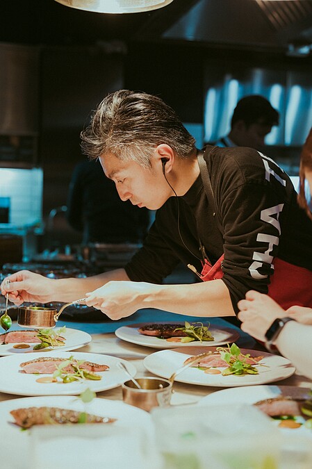 主廚林泉（Richie Lin）。