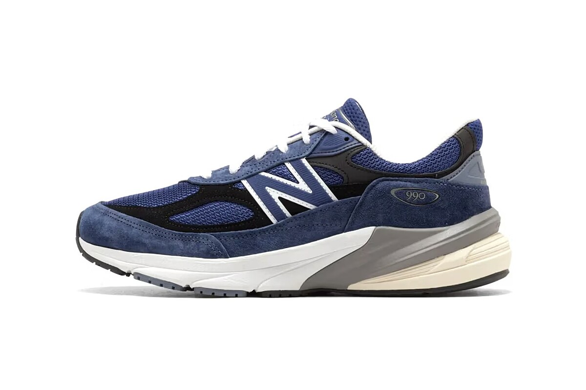 New Balance MADE in USA 990v6 Inkwell 配色鞋款細節