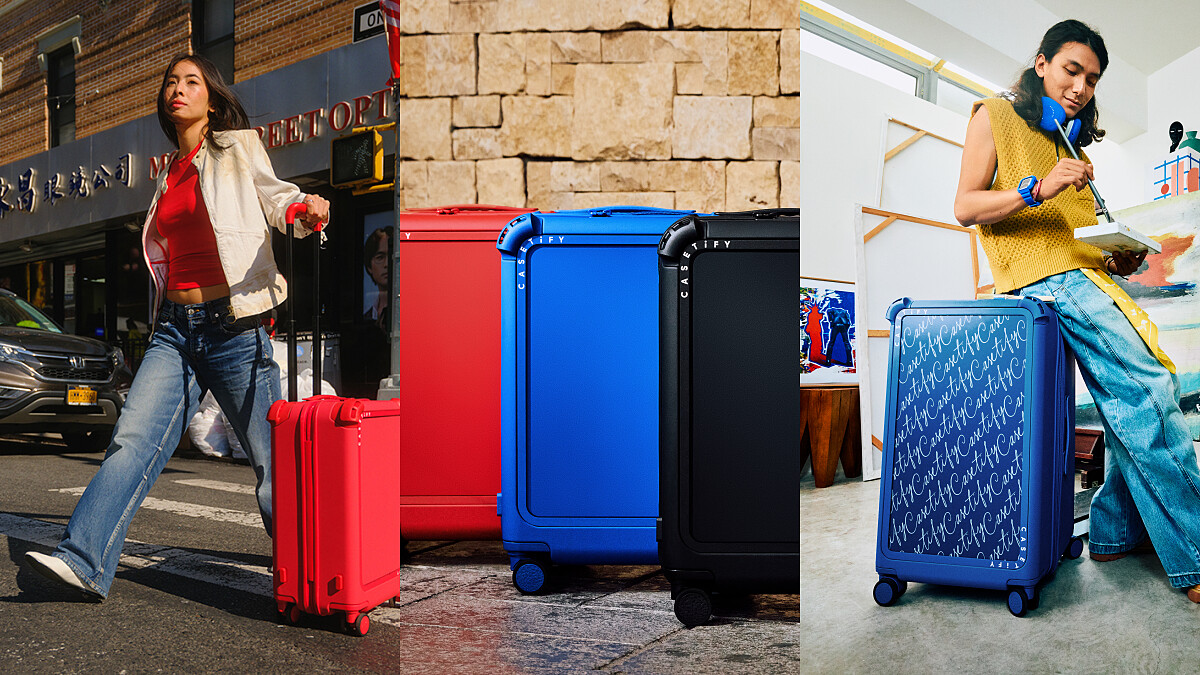 CASETiFY全新行李箱台灣開賣！耐撞擊細節、客製化功能等三大亮點太誘人