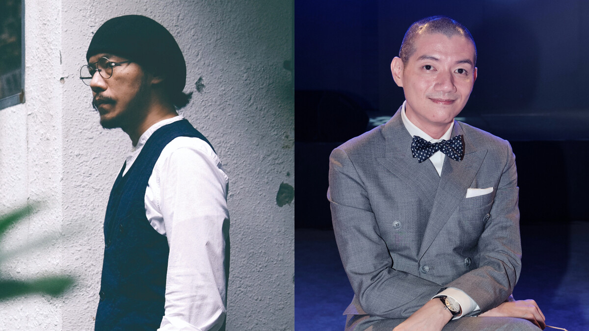 究方社創意總監方序中(左)與鐘錶評論家KYO。