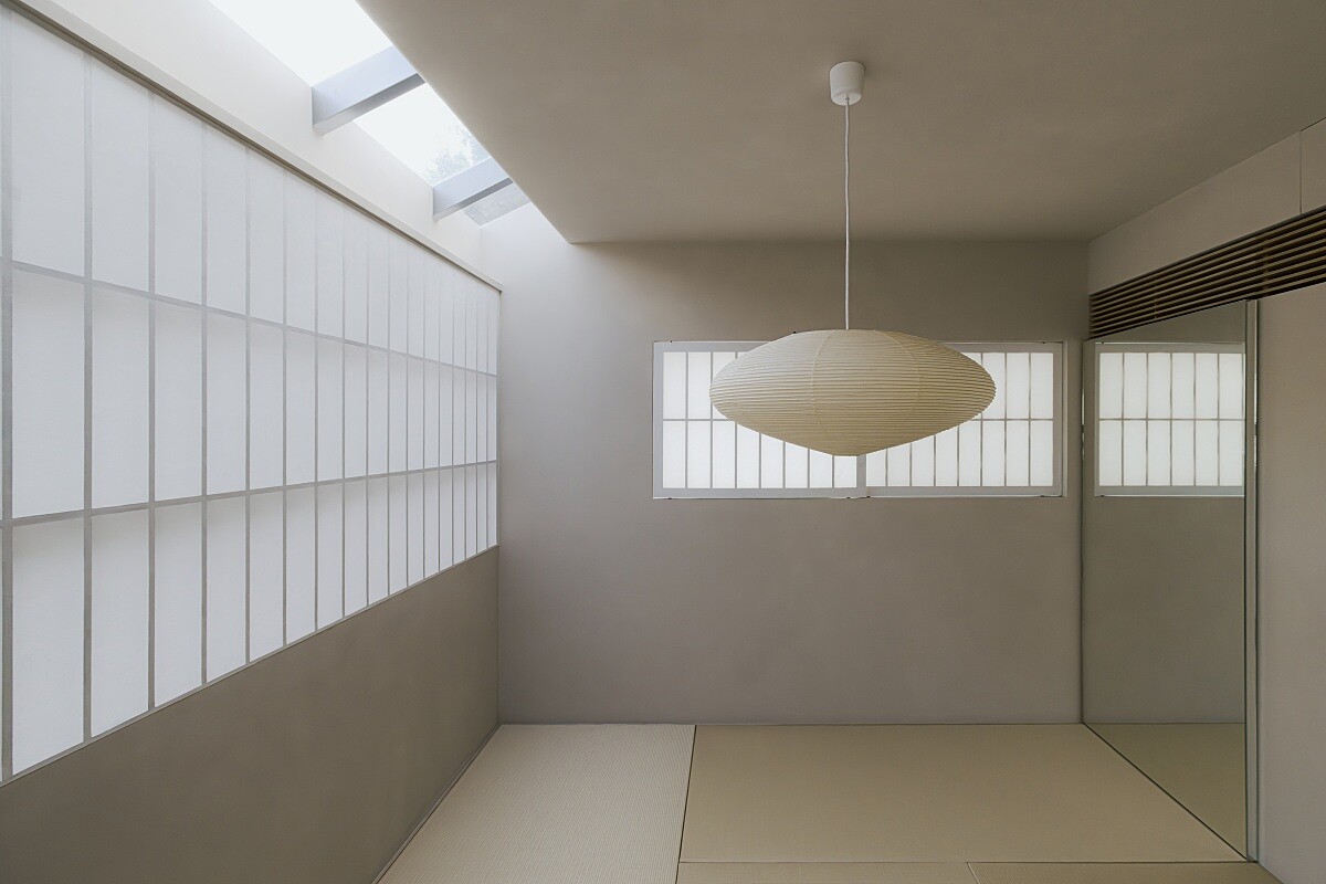 三樓有加藤先生詮釋的當代茶室。