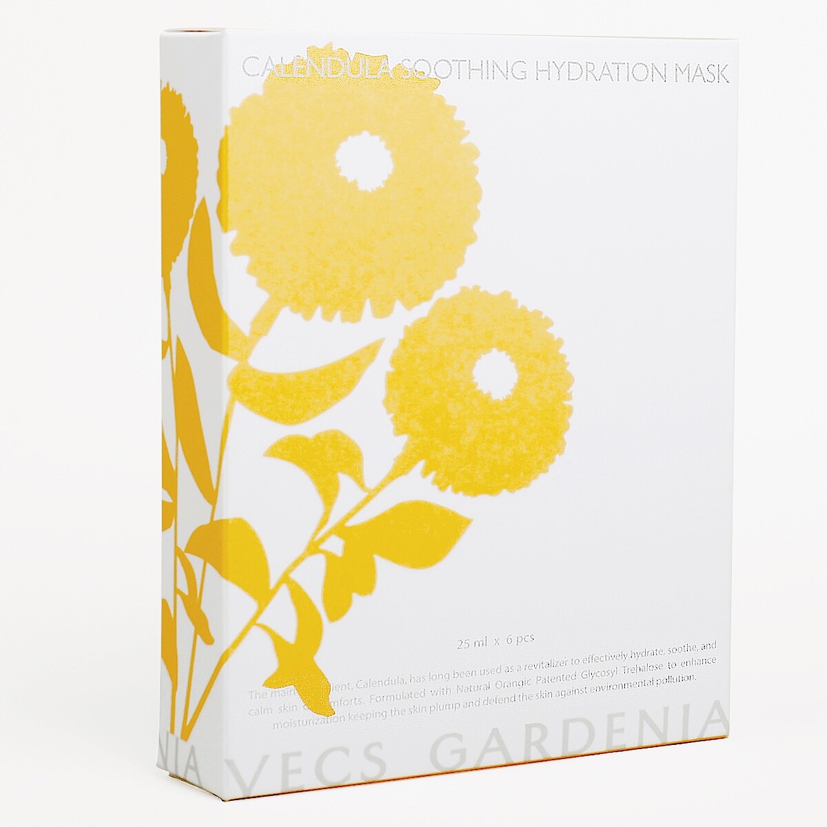 嘉丹妮爾金盞花舒緩保濕面膜一盒6片，NT430
