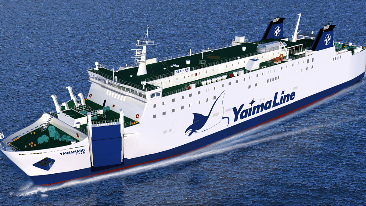 基隆直航石垣島「YAIMA丸號」外型