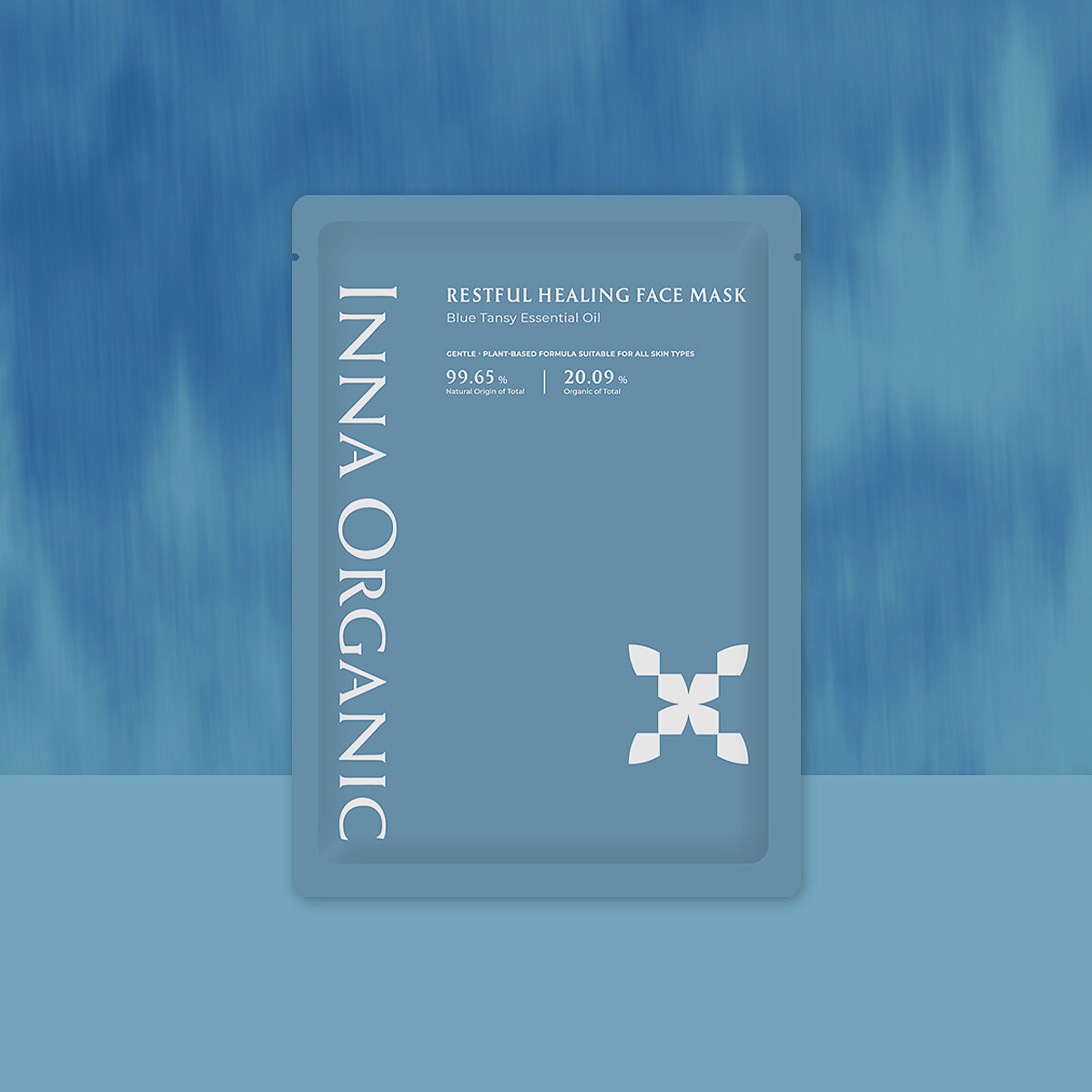 Inna Organic童顏有機藍艾菊舒眠修護精油面膜一片23ml，NT240