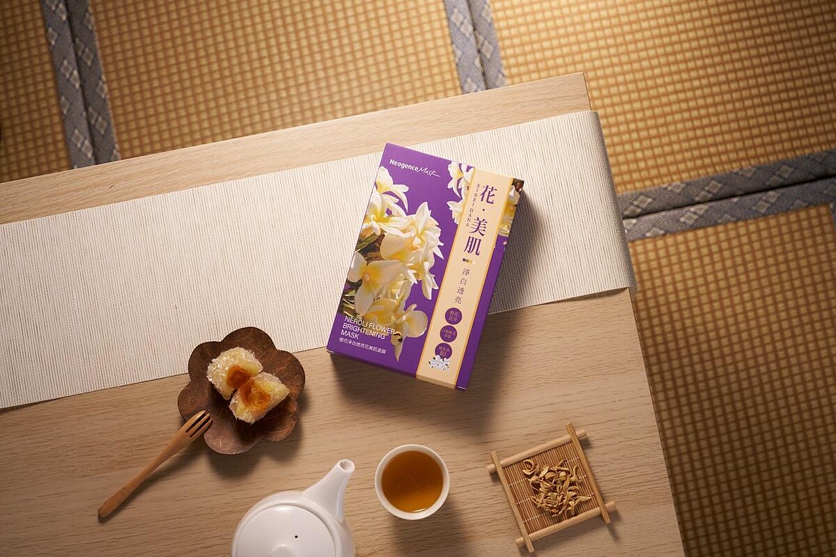 Neogence霓淨思橙花淨白透亮花美肌面膜6入，NT299