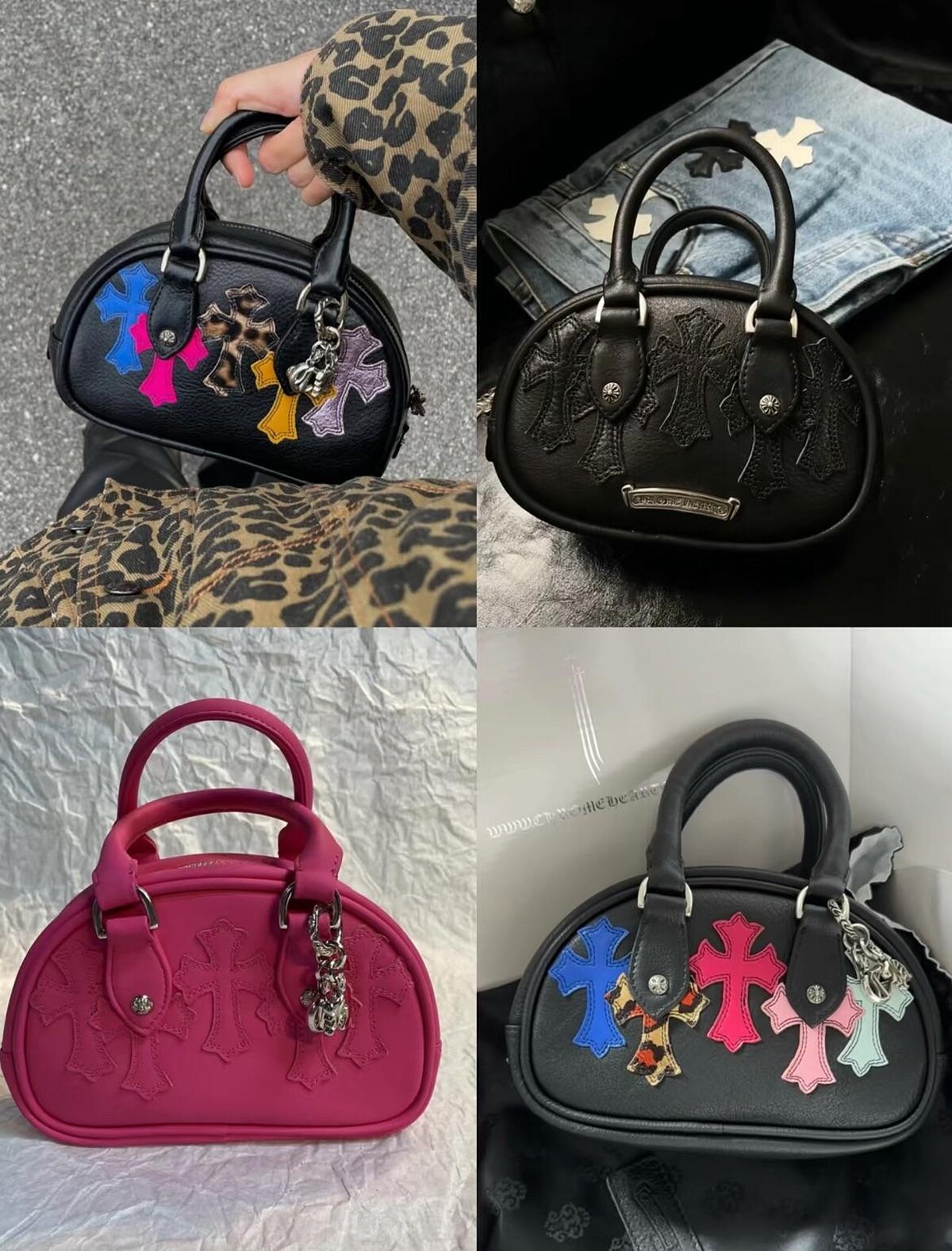 Chrome Hearts Gym Bag 保齡球包，Lisa同款 (Photo/小紅書@黃島區杰森奢侈品管家)