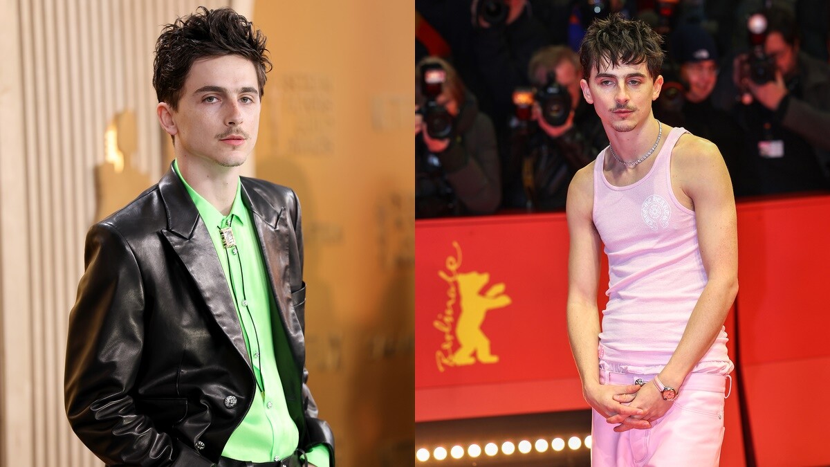 Timoth&eacute;e佩戴Chrome Hearts飾品