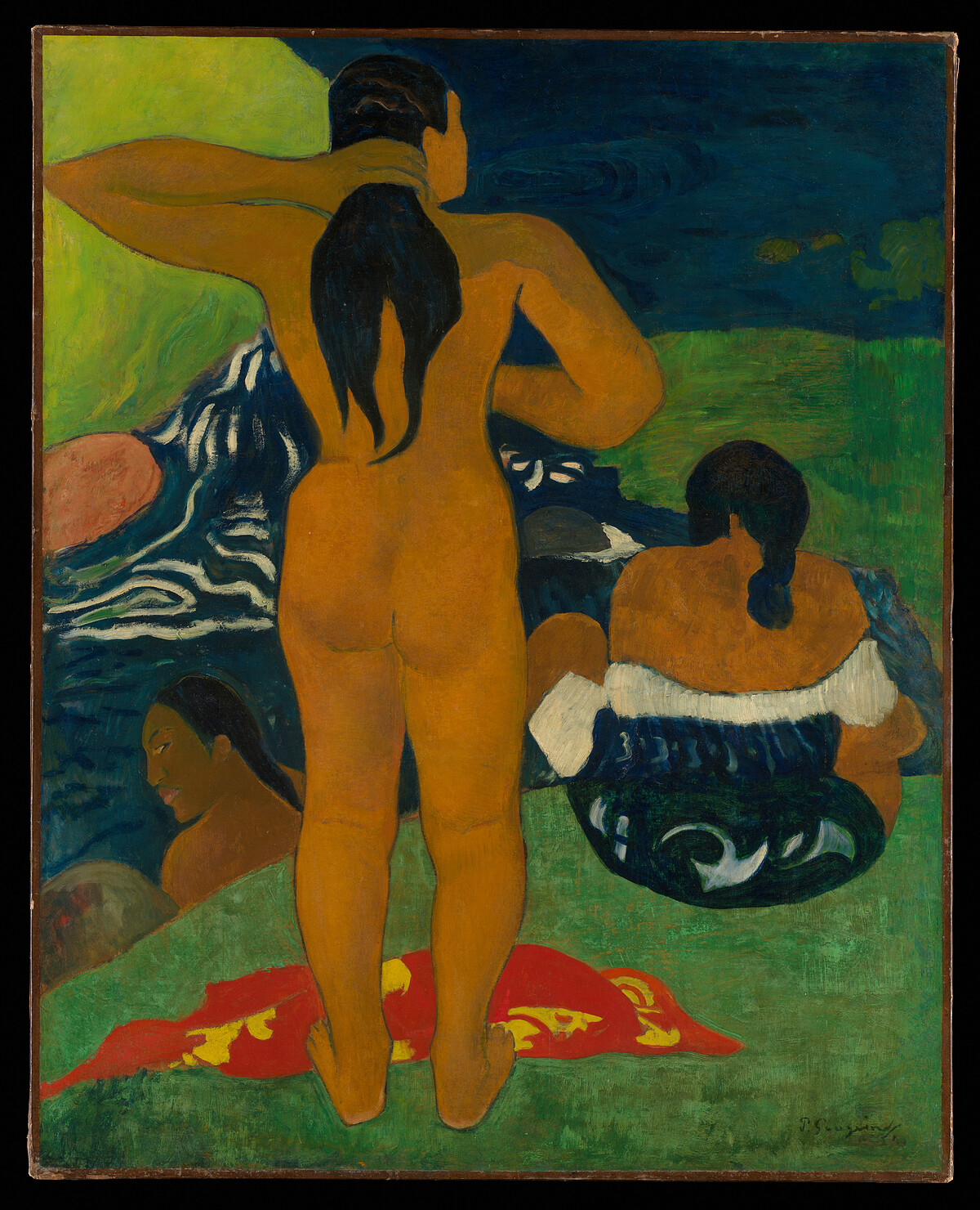 保羅‧高更，《大溪地的出浴女子》，1892年Image &copy; The Metropolitan Museum of Art（時藝多媒體提供）