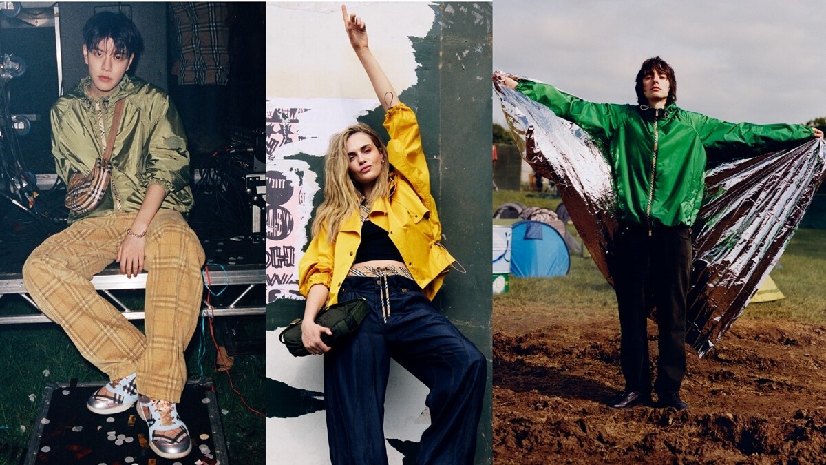 BURBERRY FESTIVAL形象大片，致敬英倫搖滾精神，巨星齊聚演繹自由時尚！