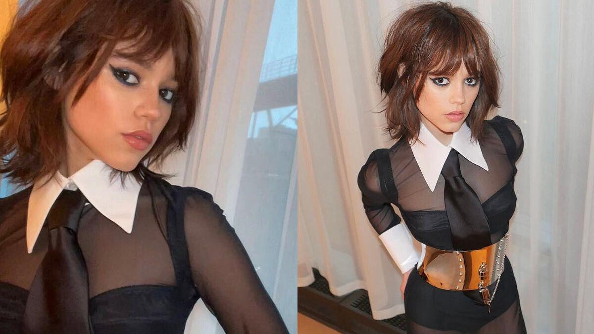 《星期三》第二季 珍娜奧特嘉的哥德式底妝，暗黑風也能很迷人！