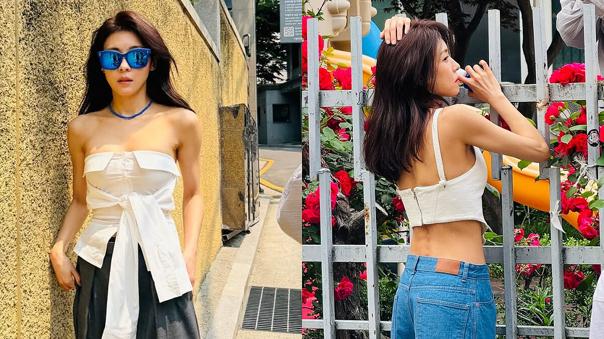 清新美女河智苑 認真生活讓人生更美好 關於她的46歲養生秘訣分享