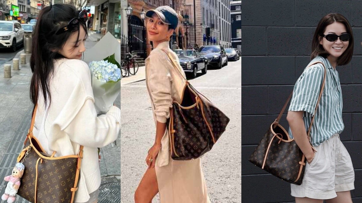 【包你入坑5原因】LV CarryAll肩背大容量＋子母袋，都會女性通勤的實用美包