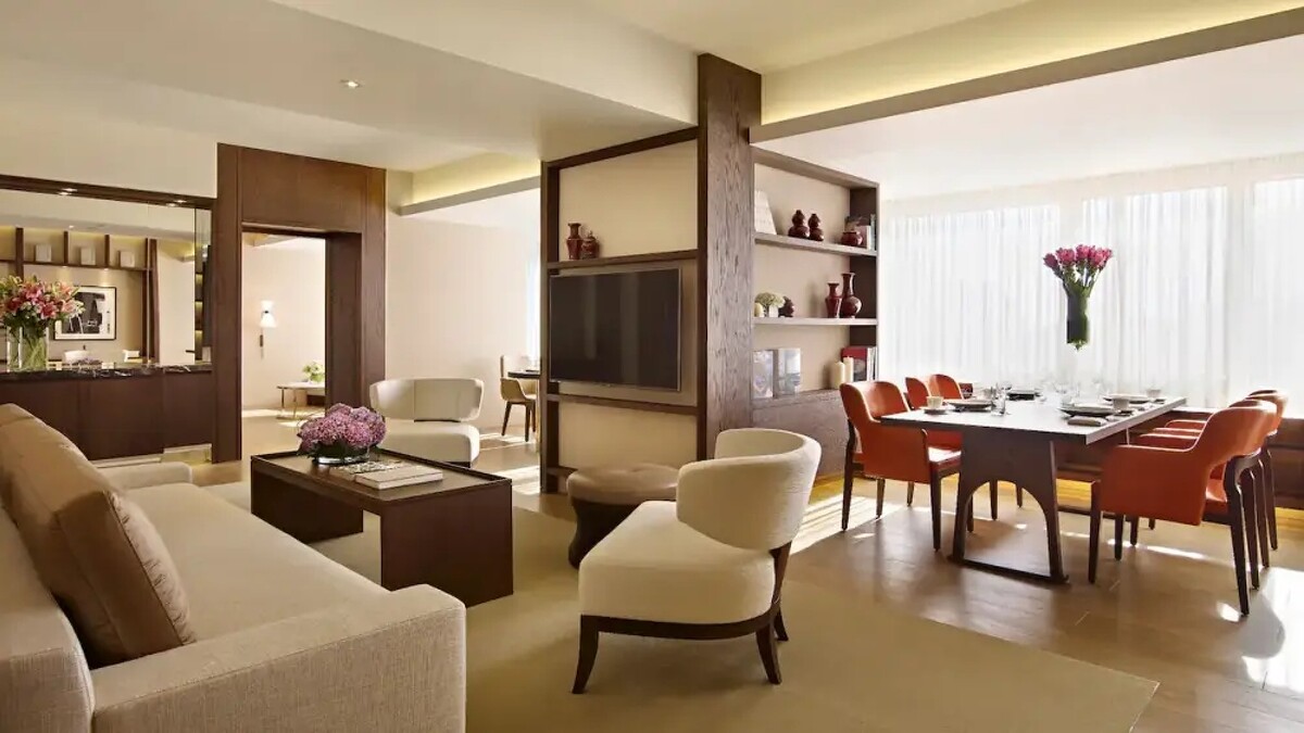 君悅頂級套房。