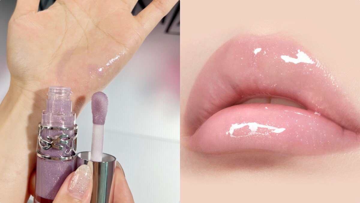 YSL情挑誘光嫩唇凍(#1迷幻銀河)，NT1,650