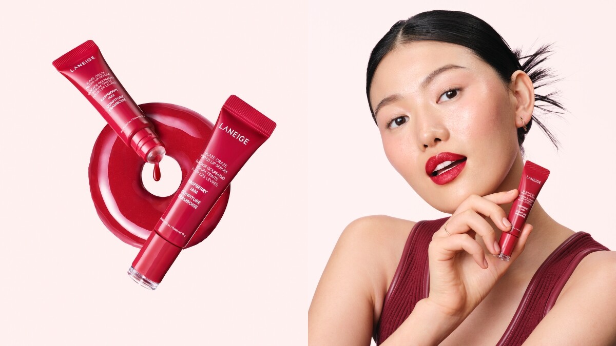 LANEIGE蘭芝甜甜圈澎潤水唇釉(#覆盆莓紅RASPBERRY JAM)12g，NT650