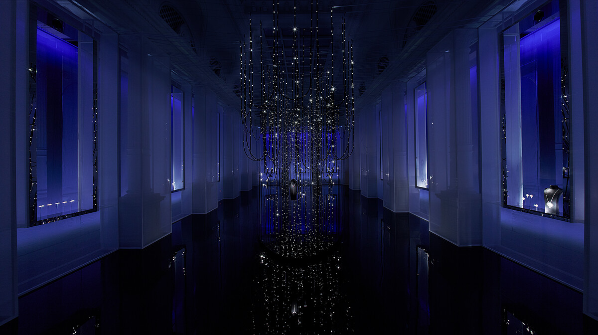 Chanel 2025年全新頂級珠寶系列《Reach For The Stars》日前在日本京都發表會現場