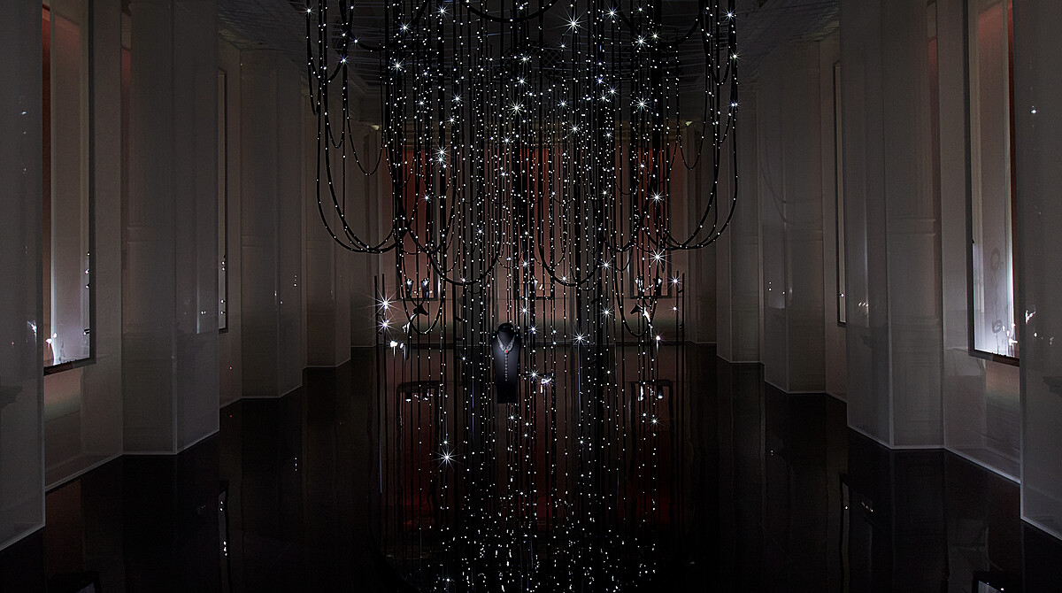 Chanel 2025年全新頂級珠寶系列《Reach For The Stars》日前在日本京都發表會現場