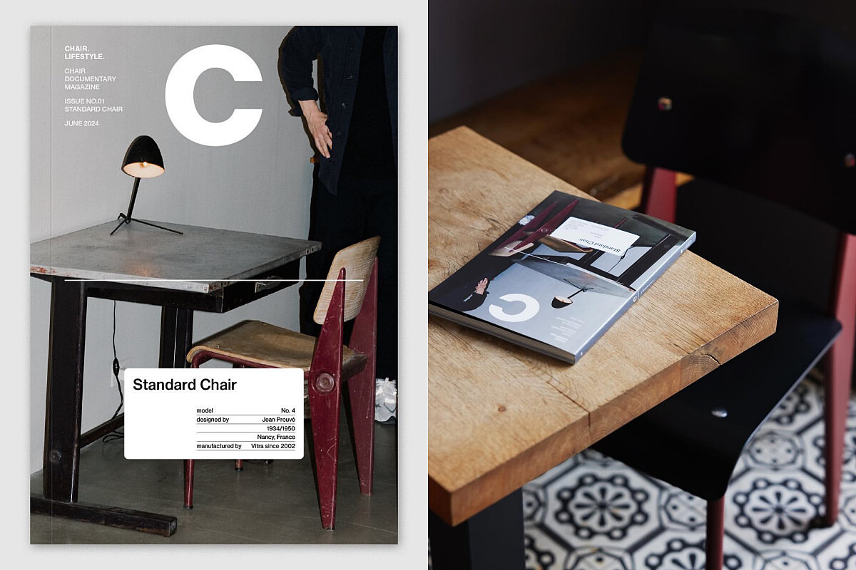 《Magazine C》將主題聚焦在設計椅上。