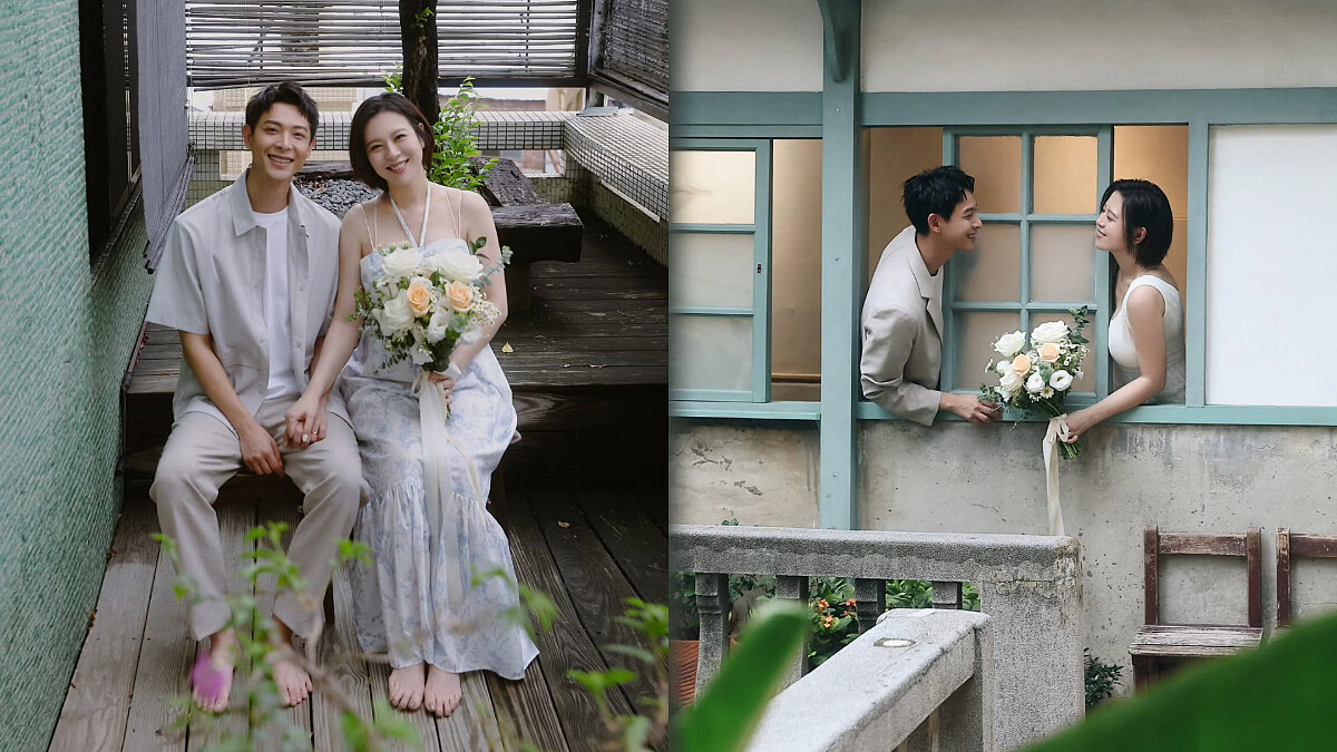 劉品言連晨翔結婚了！同時宣布懷孕喜訊，男方甜告白「謝謝妳用笑聲接住了我這個超級 I 人」