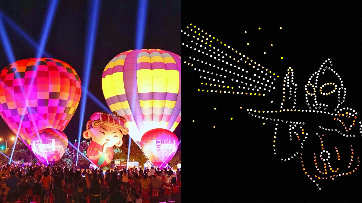 2025台南熱氣球派對5大亮點！超人力霸王無人機、繫留體驗，時間地點全攻略