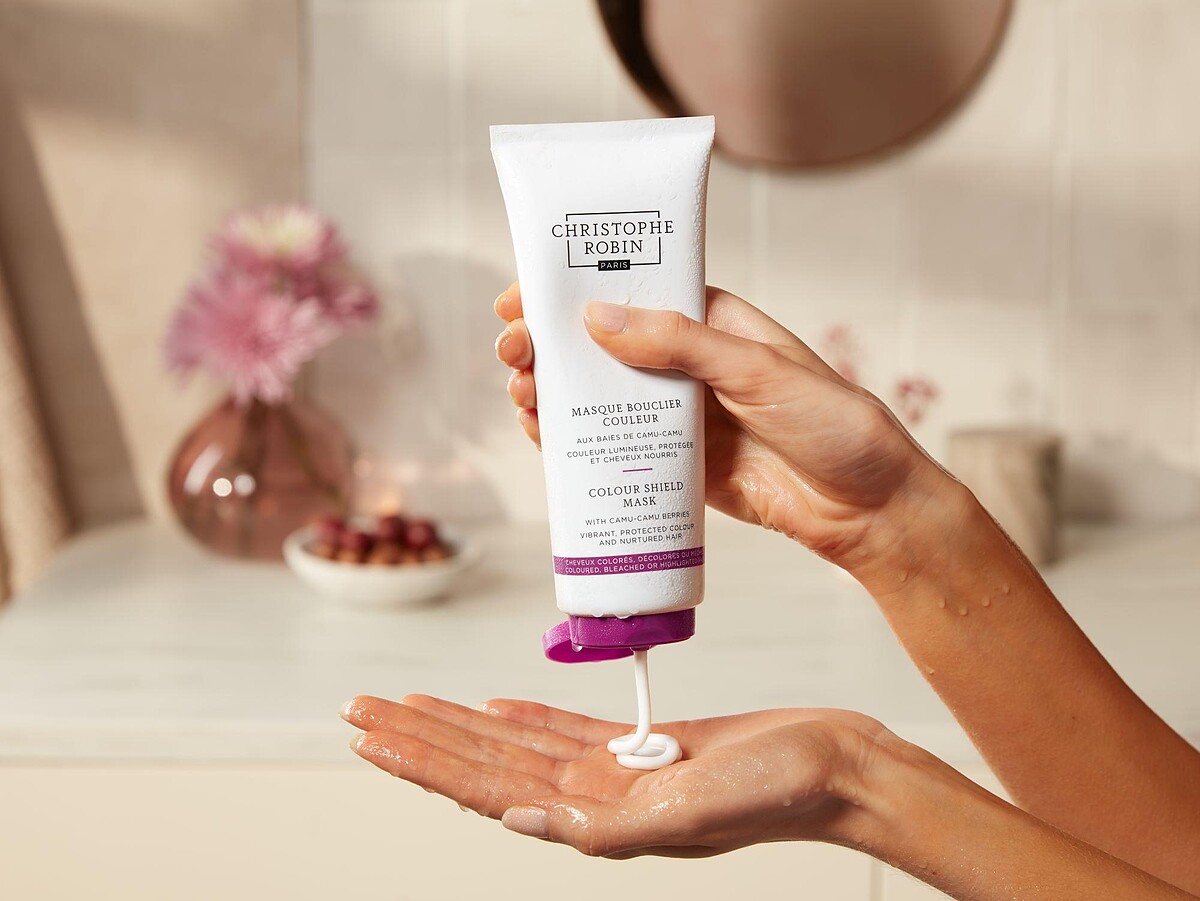 Christophe Robin卡姆果護色髮膜200ml，NT1,200。