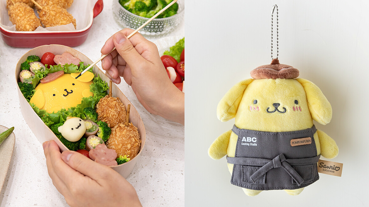 日系儀式感！ABC Cooking Studio《布丁狗的野餐日》開課，超萌手作蛋包飯、限定風呂敷必收