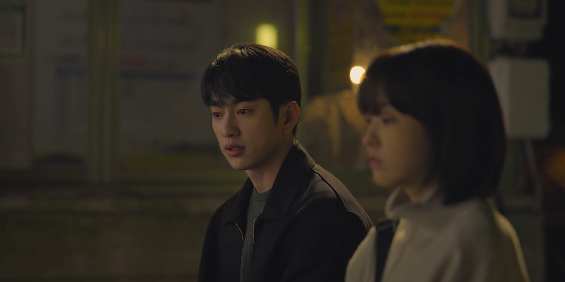 昊洙去找未知，故意講起高中爬山登頂，是未知讓他轉念活下去，但未來聽不懂冷回，讓昊洙覺得未知變了？