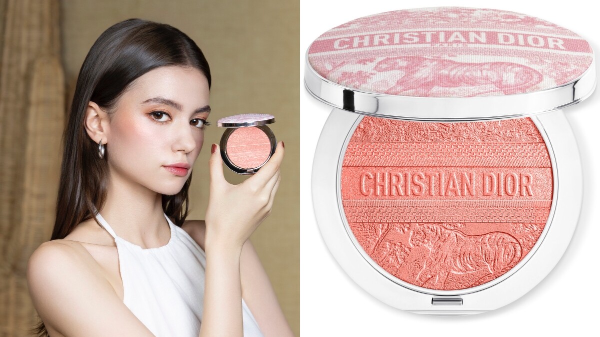 DIOR迪奧超完美持久亮采餅粉紅約依(#004)6g，NT2,400