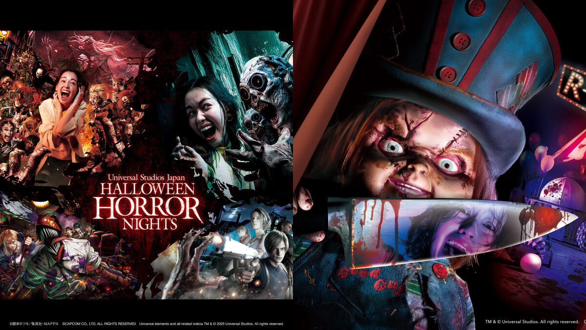 日本環球影城「萬聖驚魂夜」，恐怖殭屍氛圍