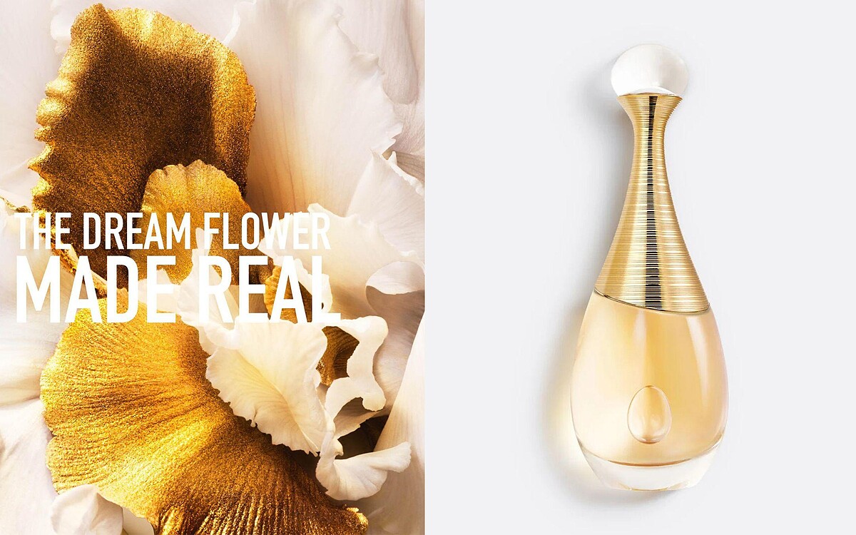 Dior J'adore 香氛系列 陽光花香調 30/50/100ml，NT3,450 /4,800 /6,850。