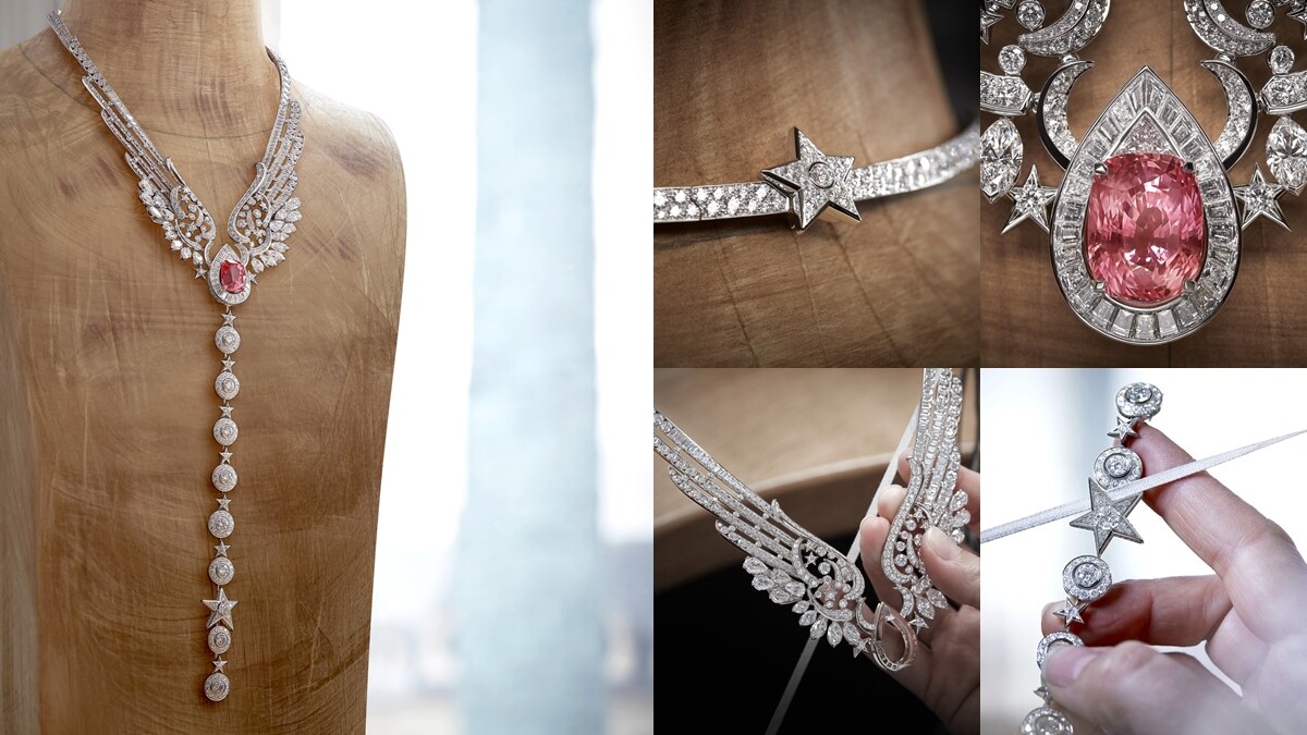Chanel全新頂級珠寶系列Reach For The Stars四套大作的工藝聚焦！