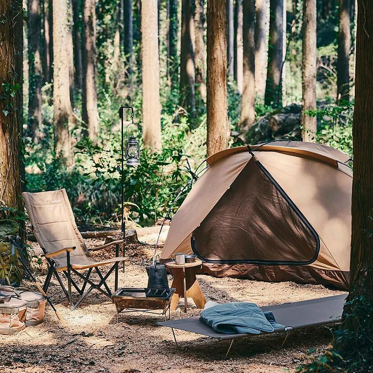 VISIONPEAKS TC棉袋鼠帳SOLO｜2025誠品生活松菸戶外露營展。