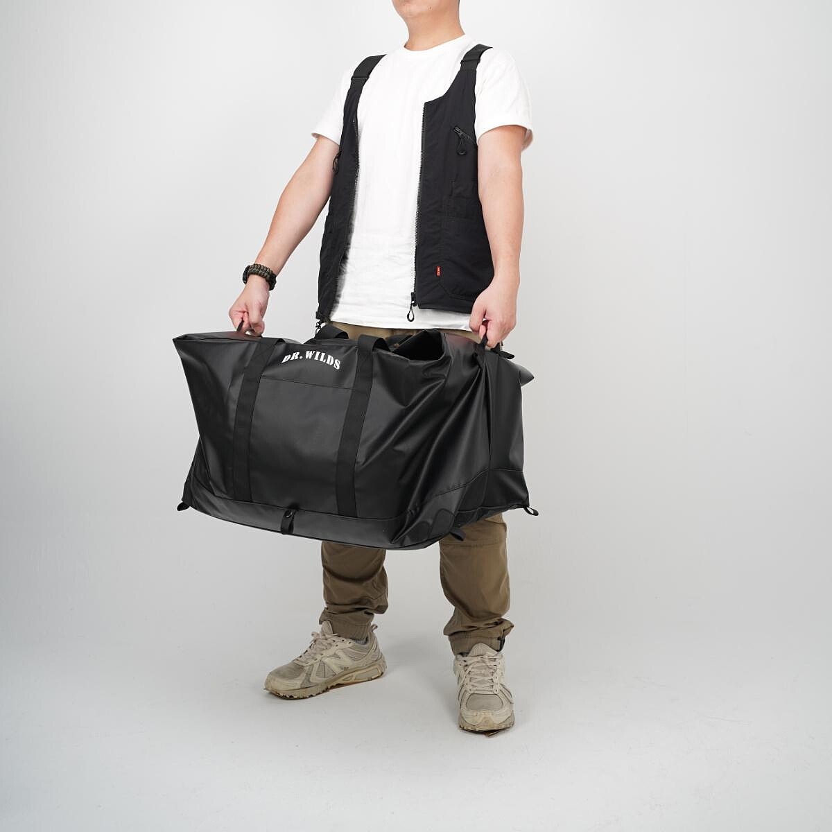 DR.WILDS 荒野醫生 ALL IN 防水裝備袋-96L｜2025誠品生活松菸戶外露營展。