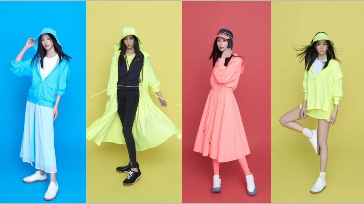 張鈞甯連續四年代言HOII后益機能防曬服飾