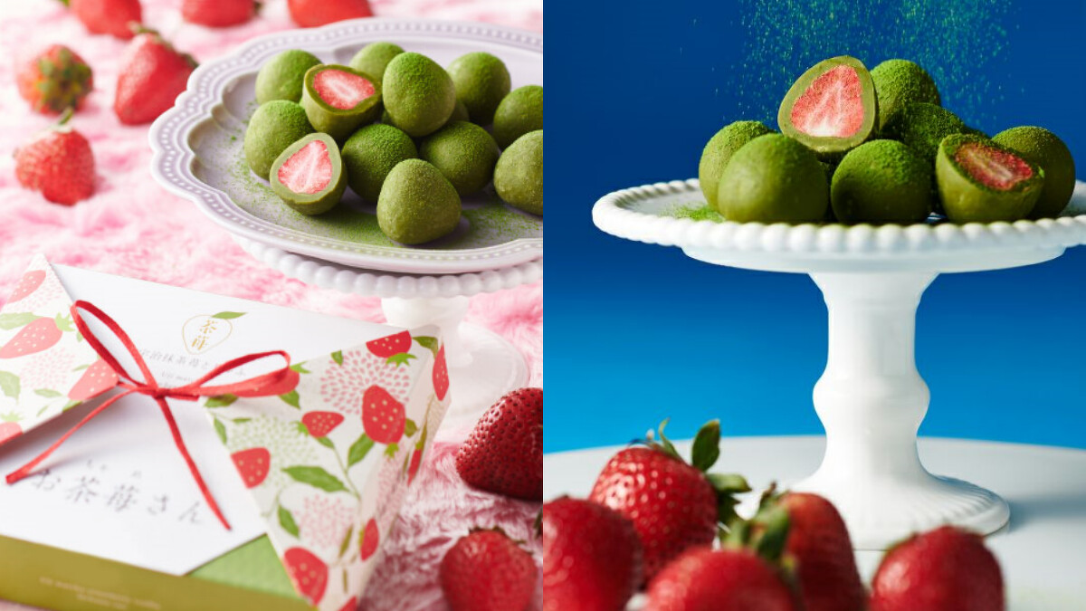 伊藤久右衛門 宇治抹茶草莓松露(Photo／伊藤久右衛門)