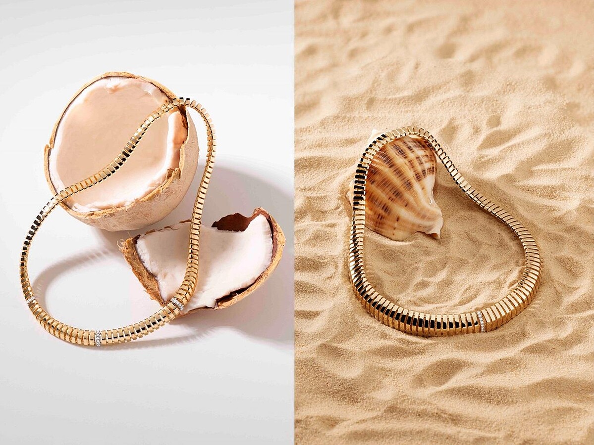 左: Rayon de Soleil項圈NT10,000,右: Rayon de Soleil項圈NT15,500