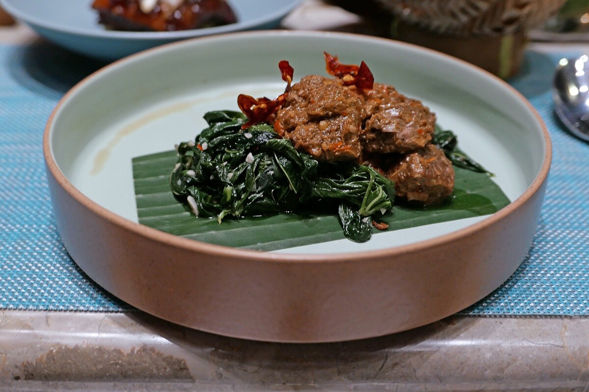 來自蘇門答臘(Sumatra)的「仁當牛肉」(Rendang Daging)。