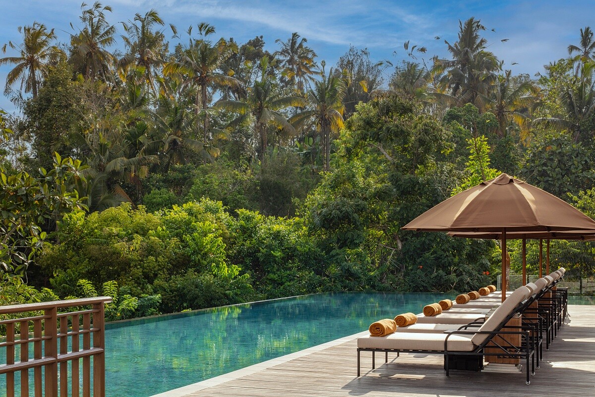 親子共享的泳池區。