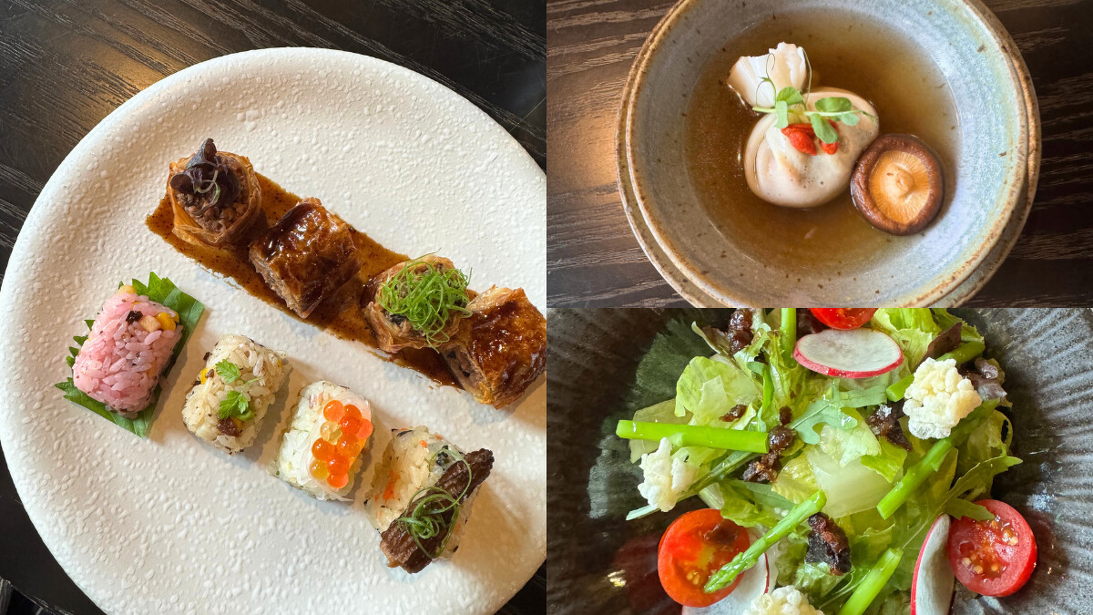 管家會於入住前了解旅客的飲食習慣，貼心準備符合個人喜好的餐點。（此為客製蔬食）