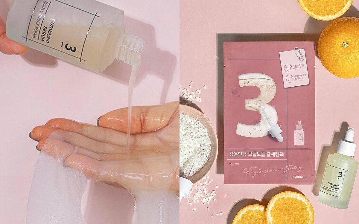 numbuzin No.3 清涼毛孔舒緩面膜，5入 NT489